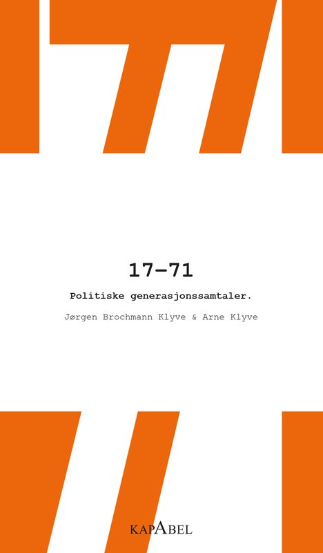 17-71 Politiske generasjonssamtaler
